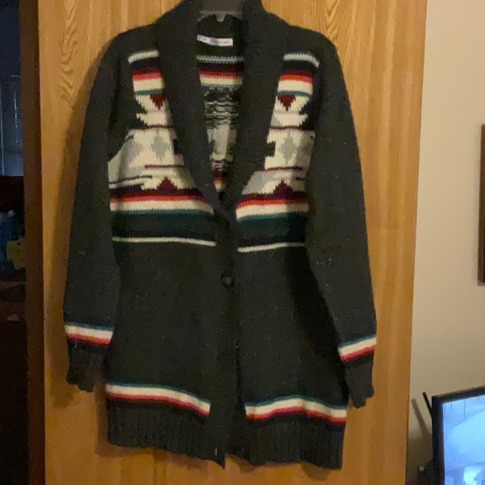 Aztec cardigan size 2, Maurice’s, like new